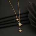 Starfish Diamond Gold Necklace