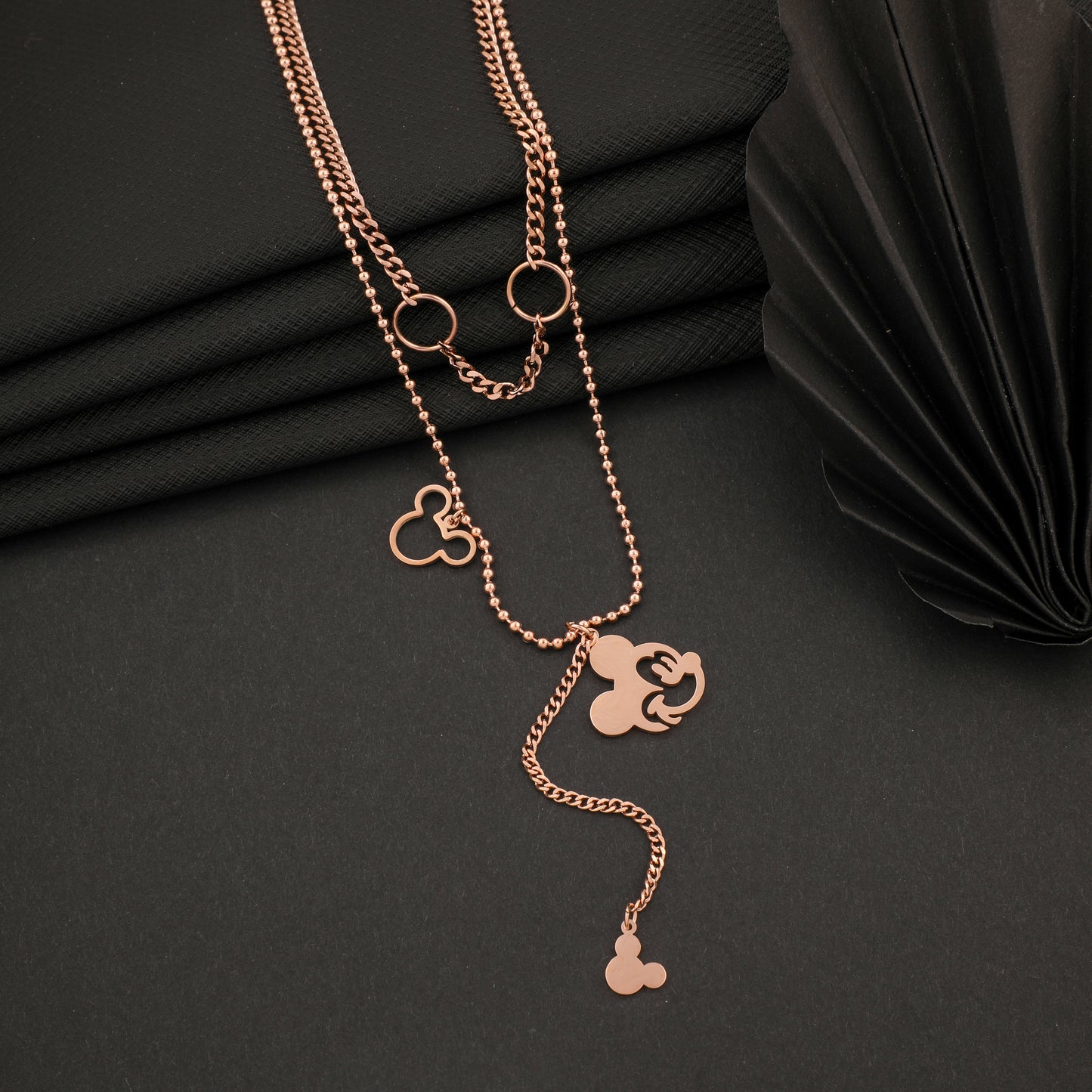 DISNEY ROSEGOLD NECKLACE