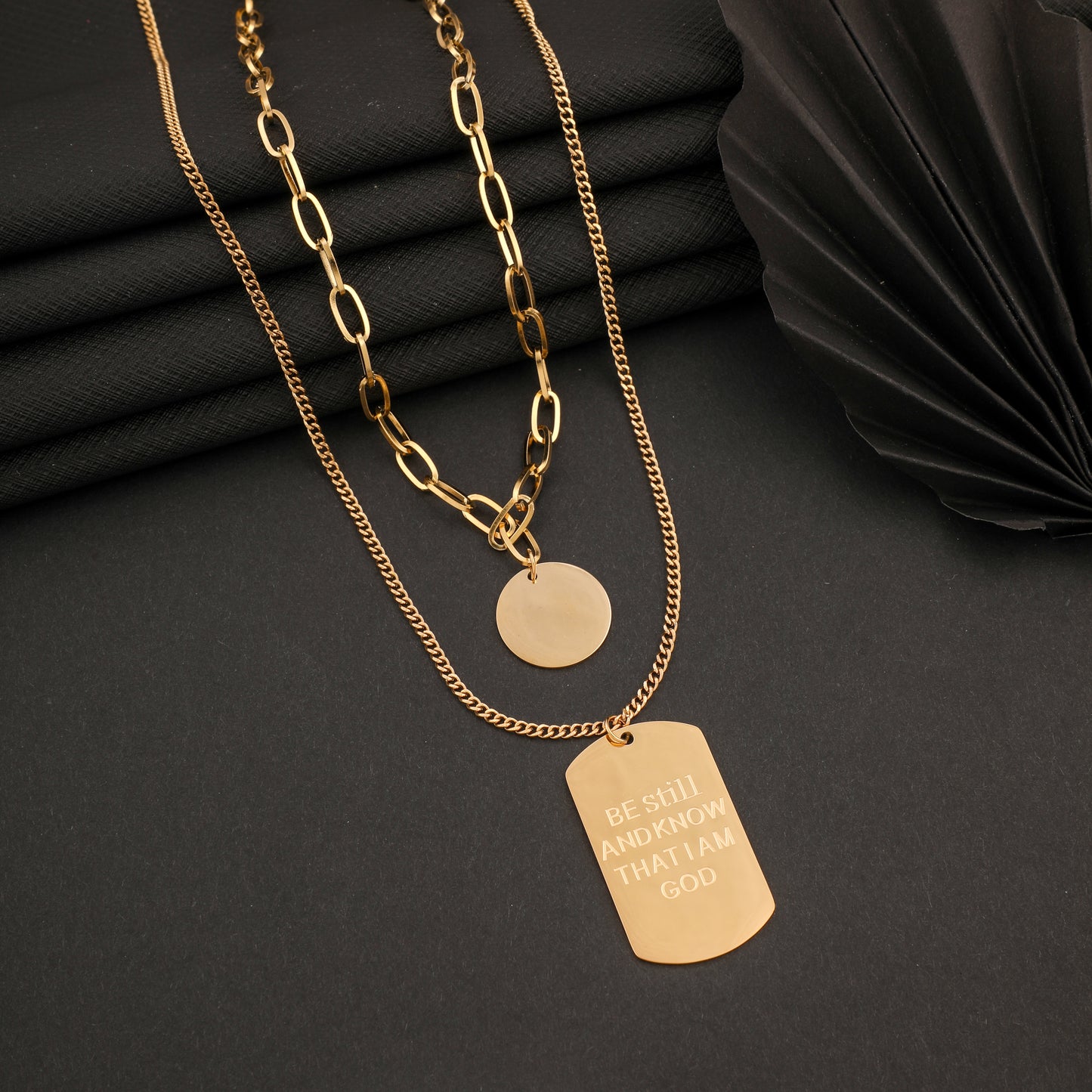 ROSEMARY GOLD NECKLACE