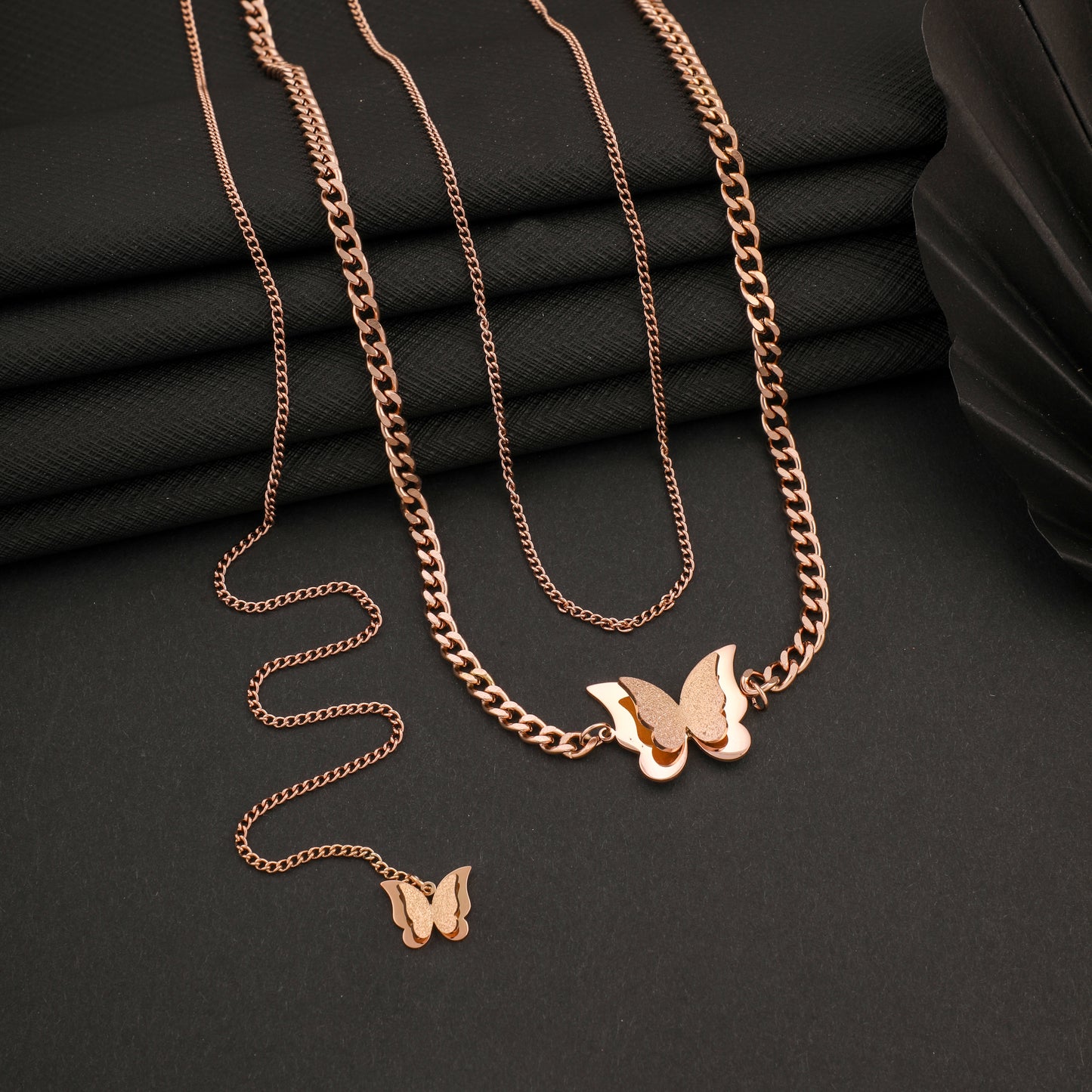 SKIPPERS ROSEGOLD NECKLACE