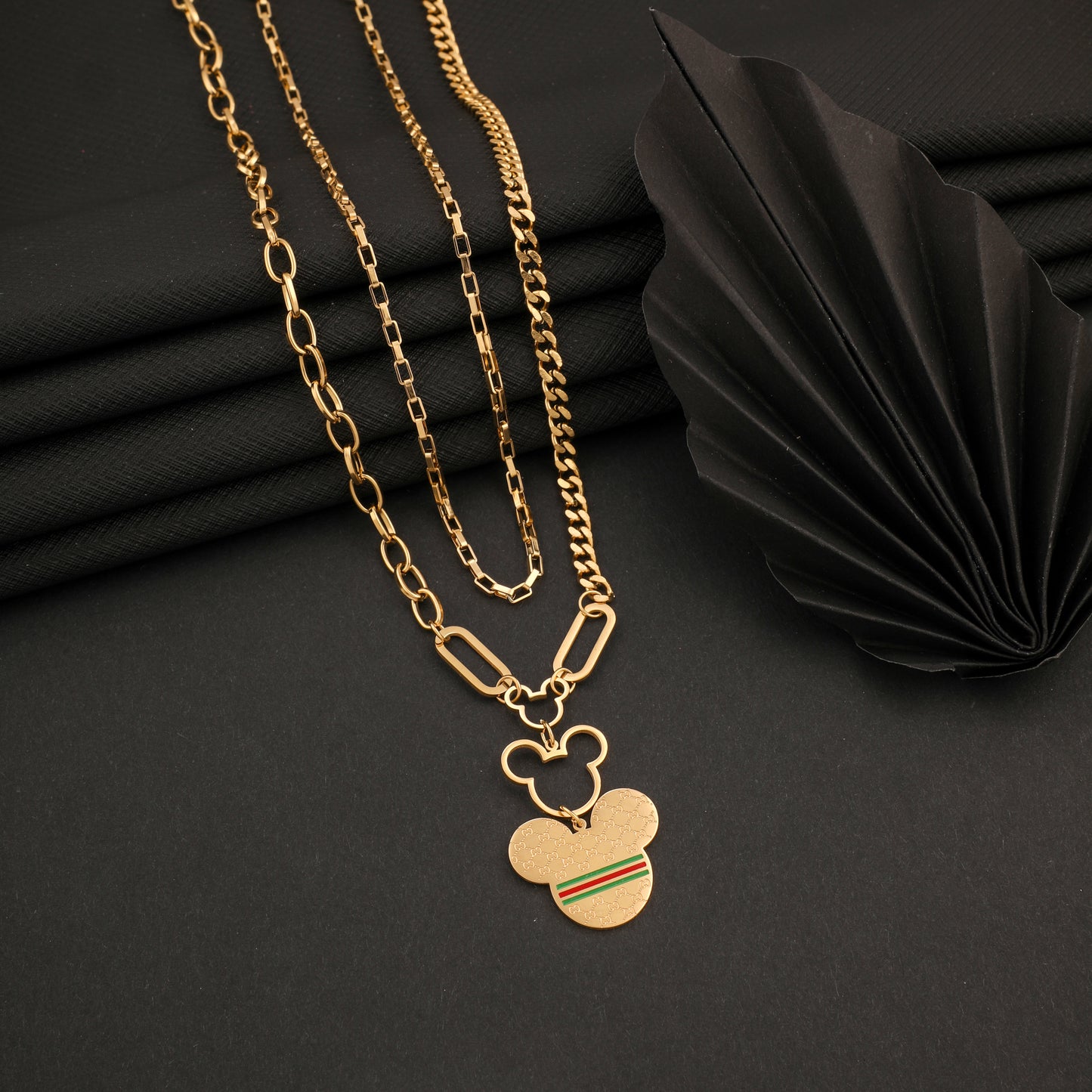 TEDDY GOLD NECKLACE
