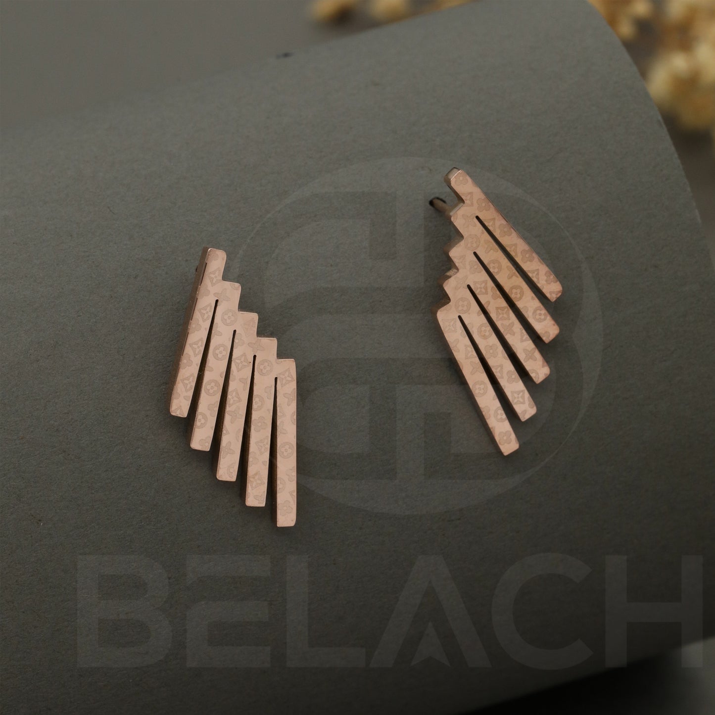 Rosegold Plated Luxuries Earrings GPER003