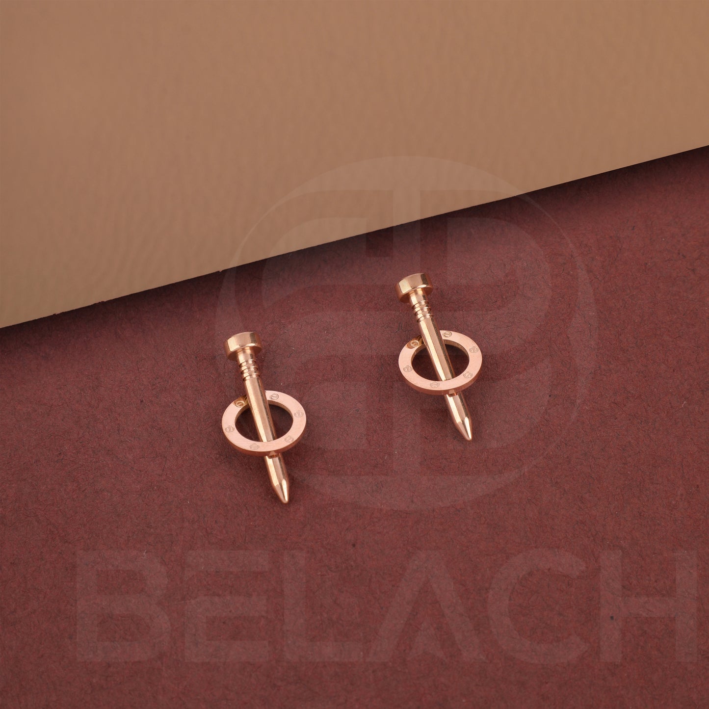 Rosegold Plated Luxuries Earrings GPER006