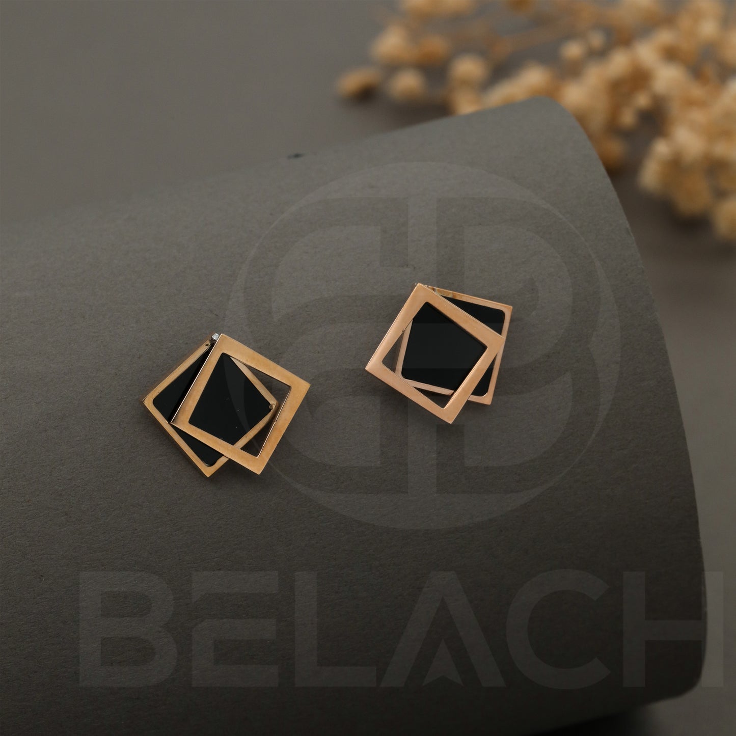 Rosegold Plated Luxuries Earrings GPER007