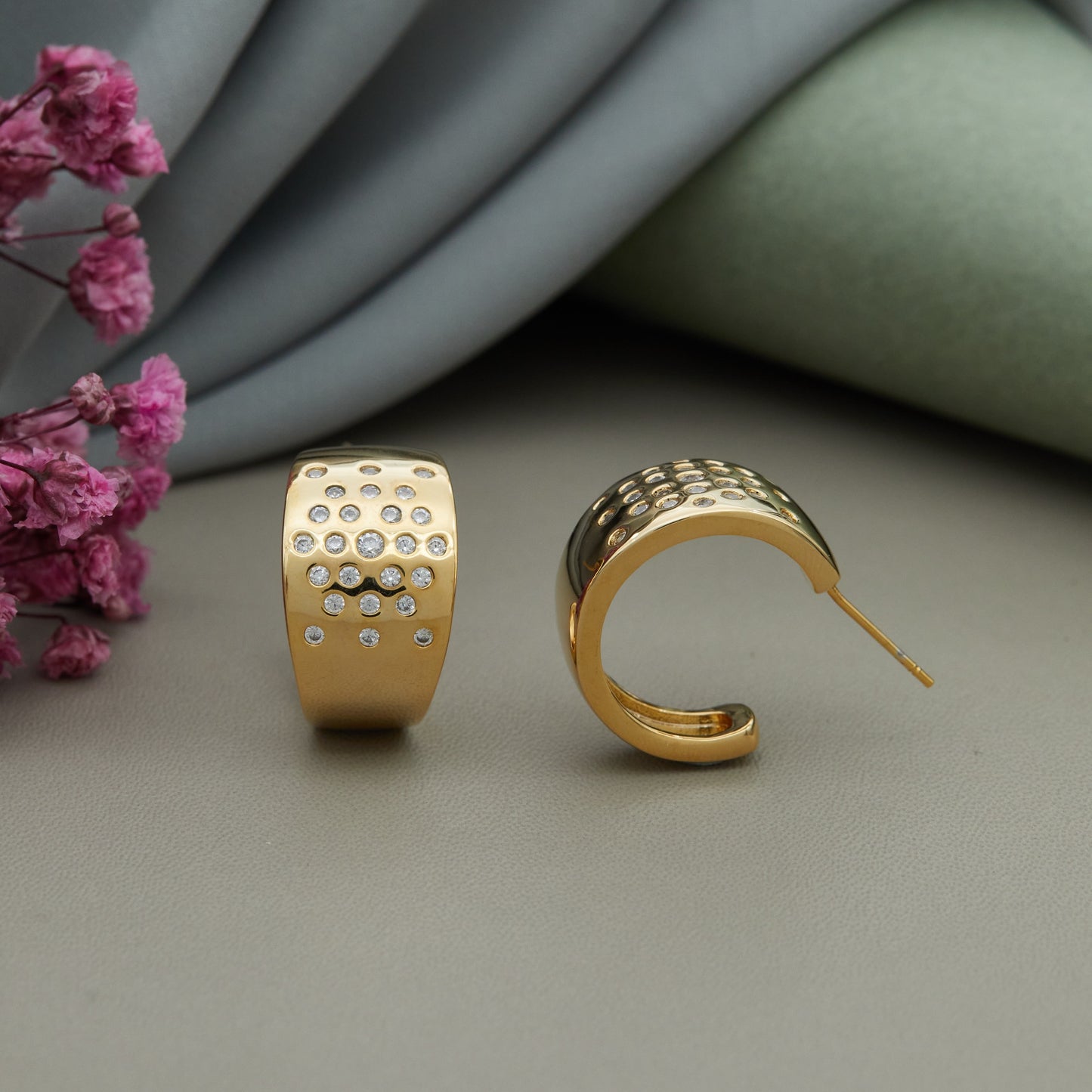 Gold Plated Luxuries Earrings GPER036