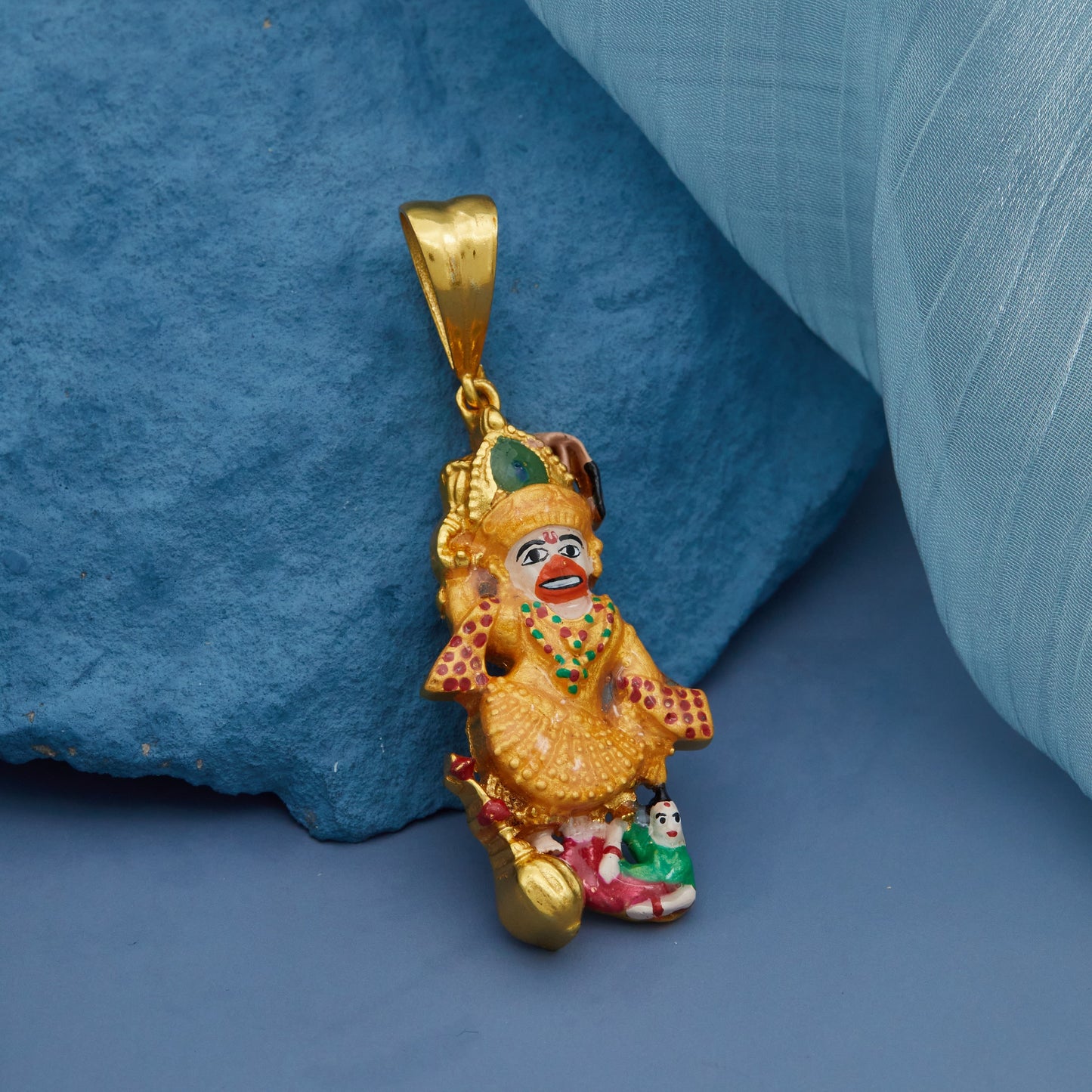 Gold Plated Premium Pendant With Diamond
