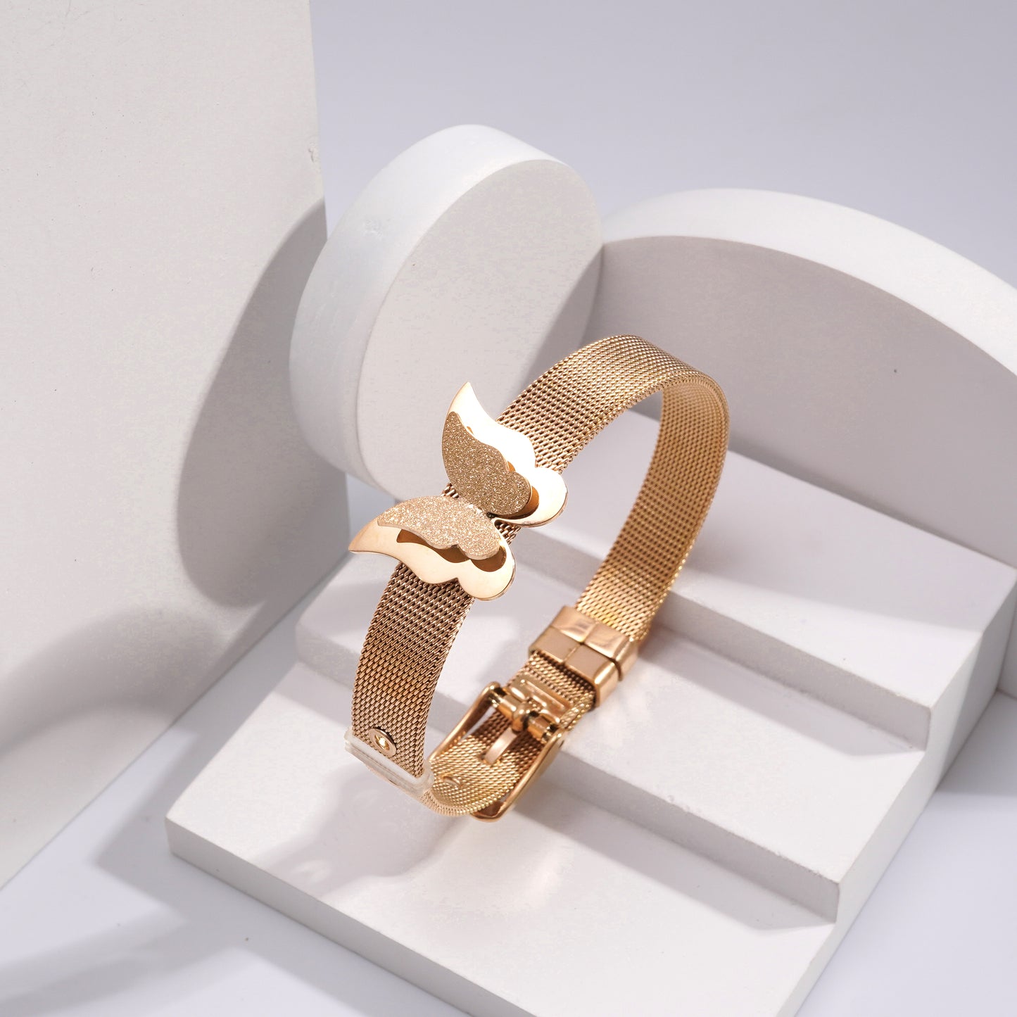 REEK FULL ROSEGOLD BELT BRACELATE