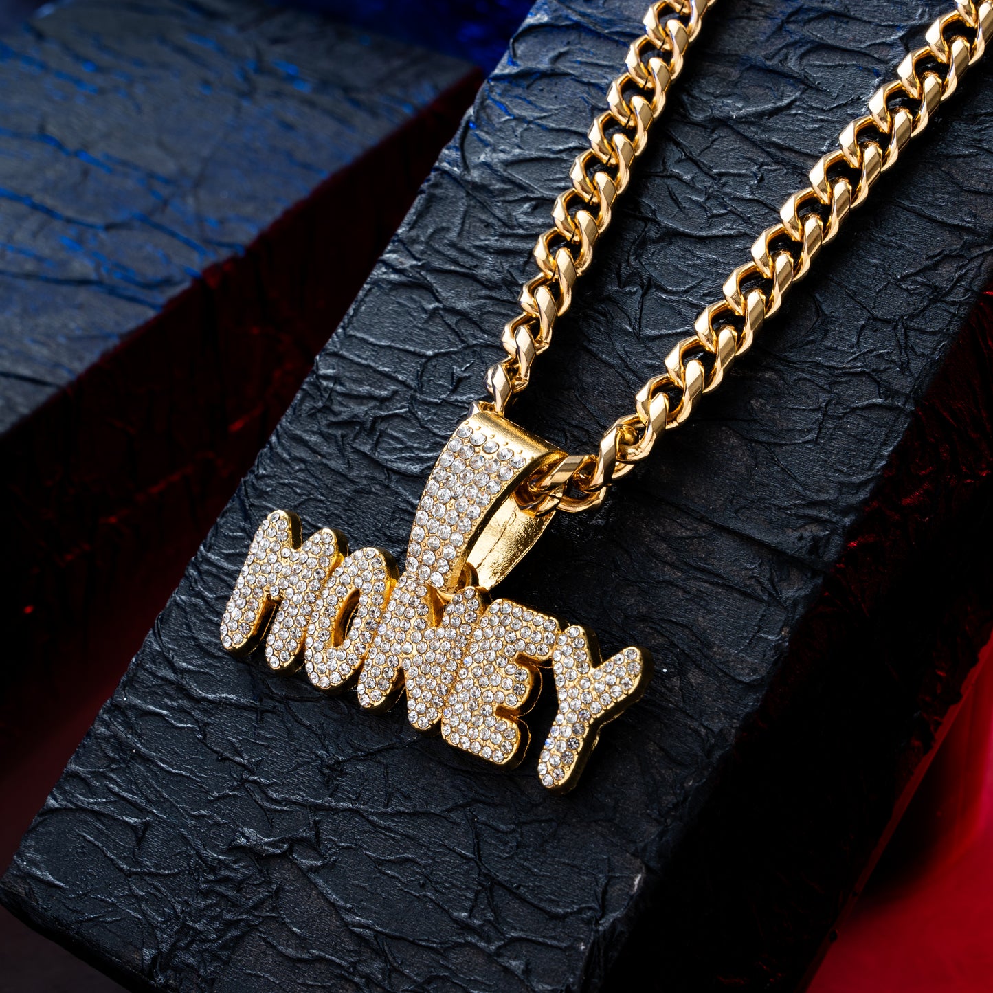 Money Maker Gold chain With Diamond Pedant