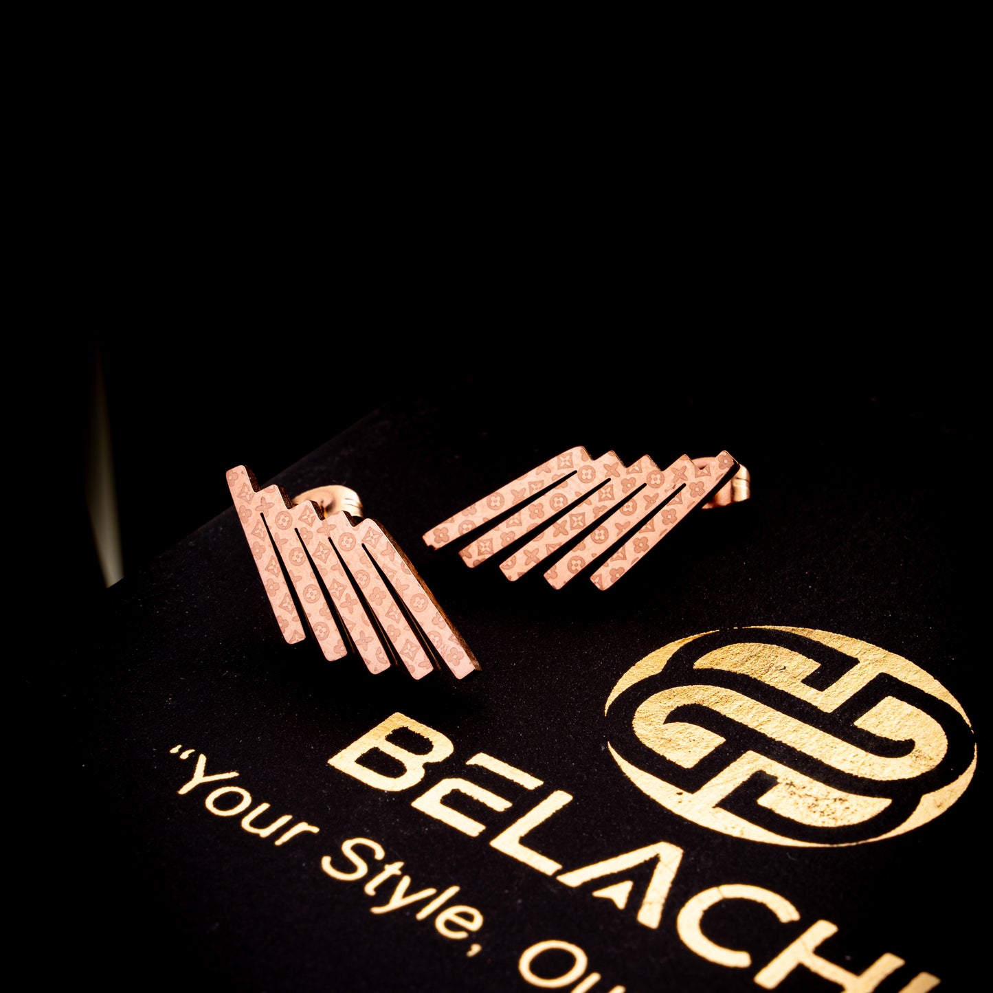 Rosegold Plated Luxuries Earrings GPER003