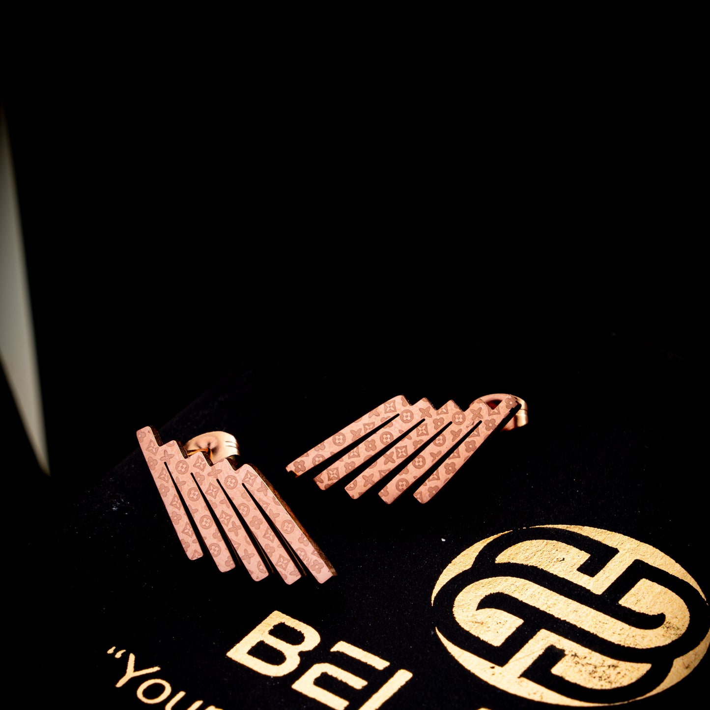 Rosegold Plated Luxuries Earrings GPER003