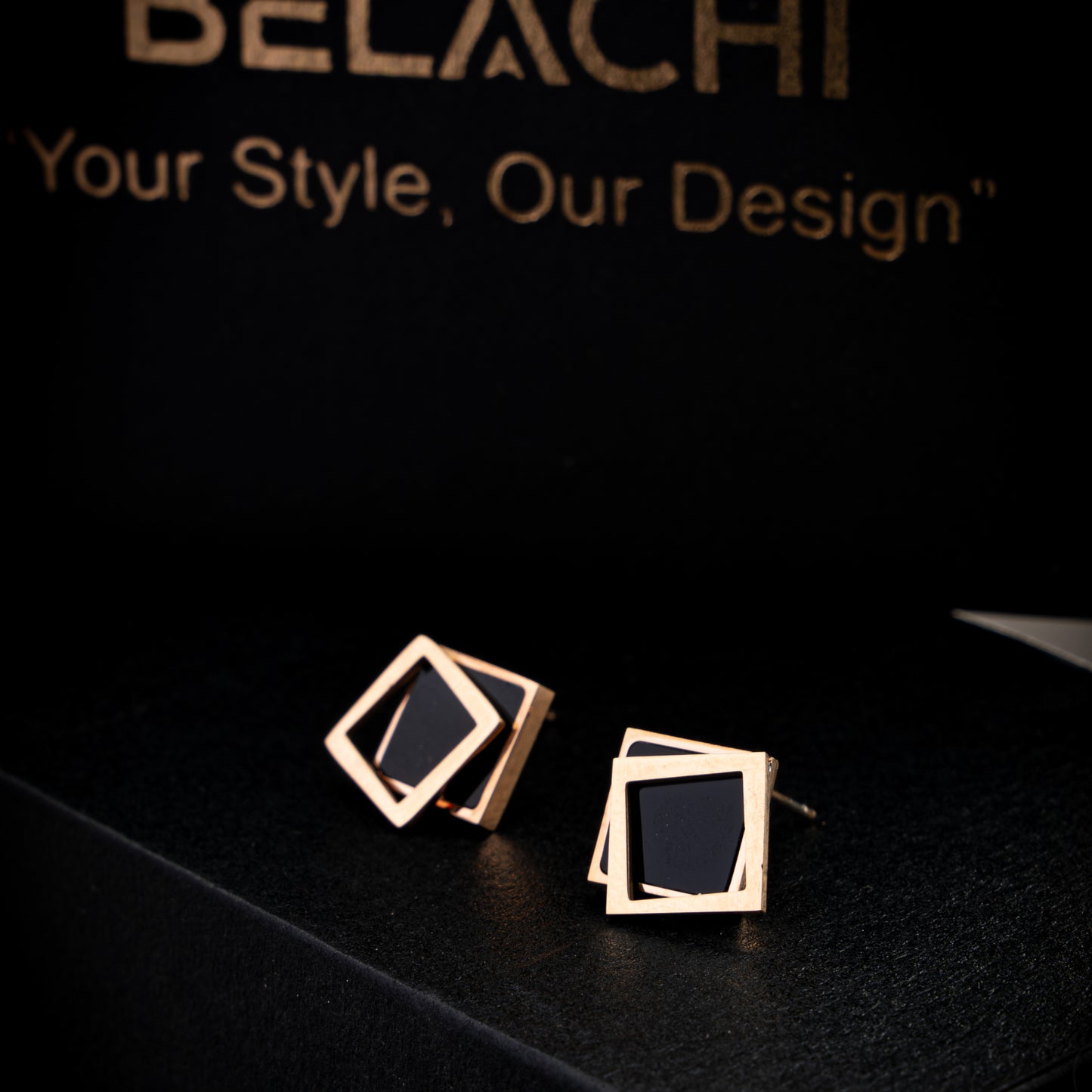 Rosegold Plated Luxuries Earrings GPER007