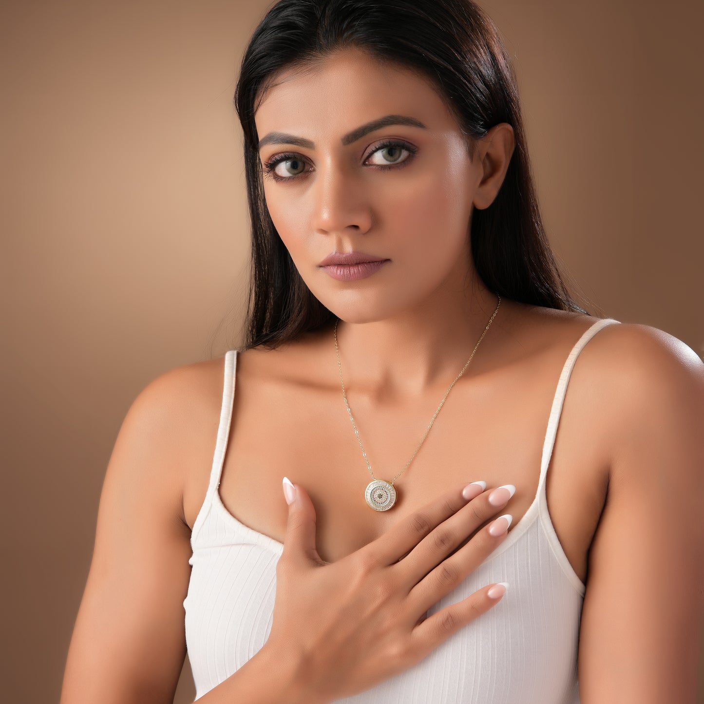 Gold Plated Falcon Women's chain And Pedant