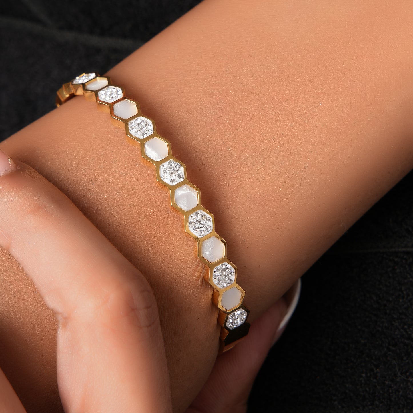 Jewish Star Gold Kada