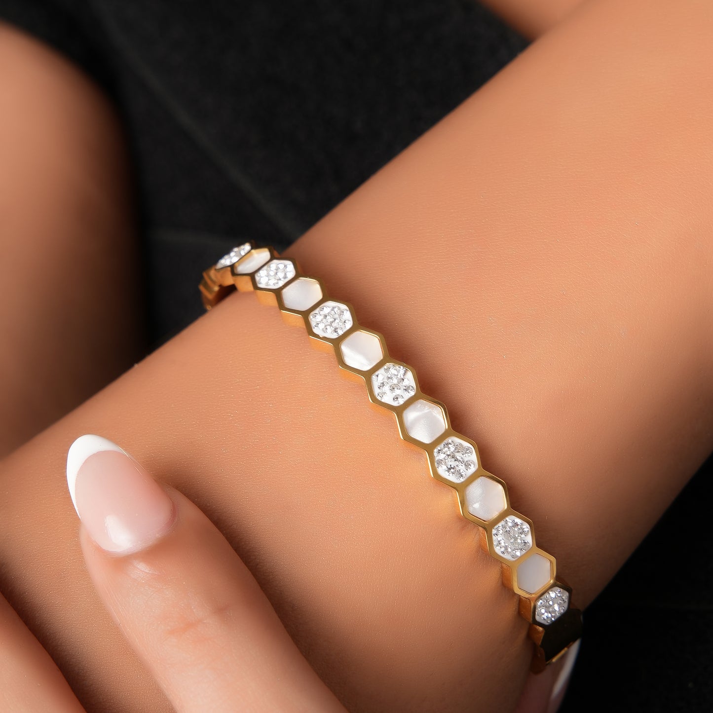 Jewish Star Gold Kada