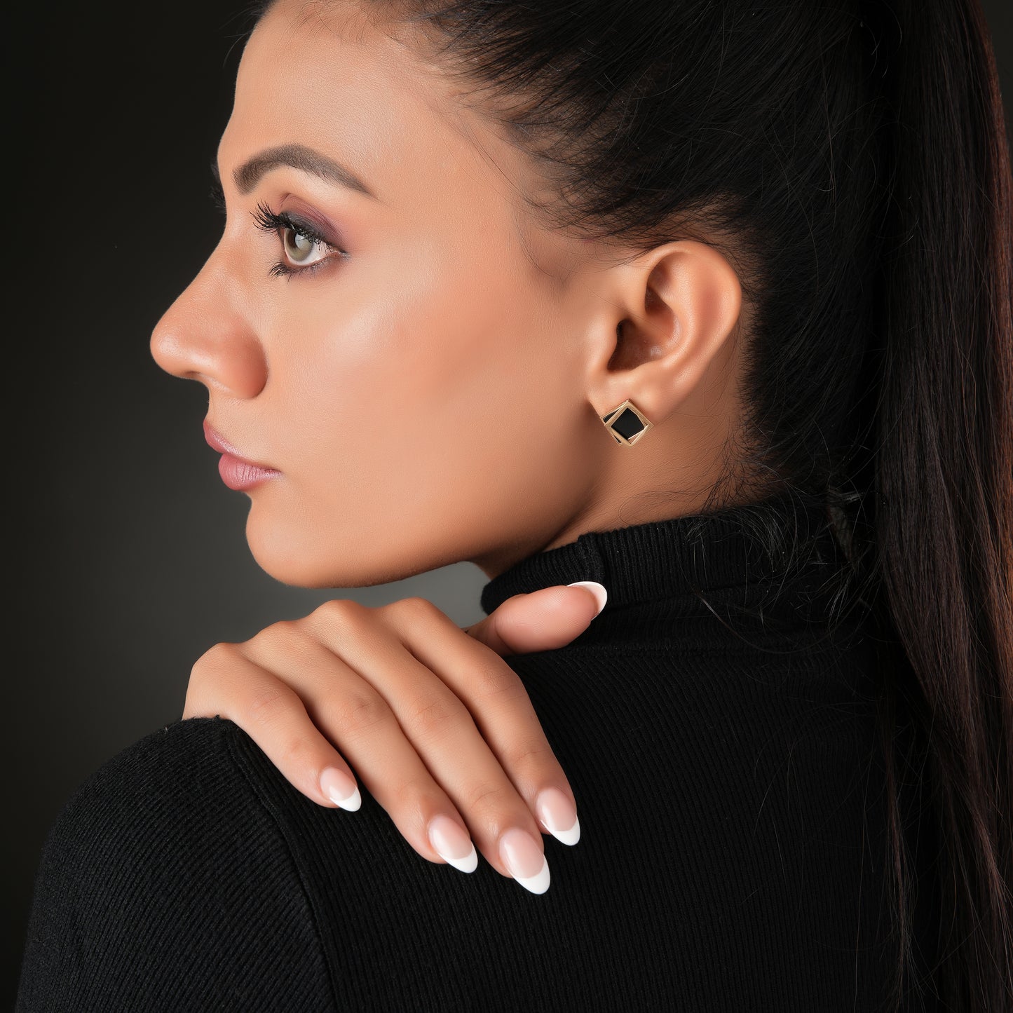 Rosegold Plated Luxuries Earrings GPER007