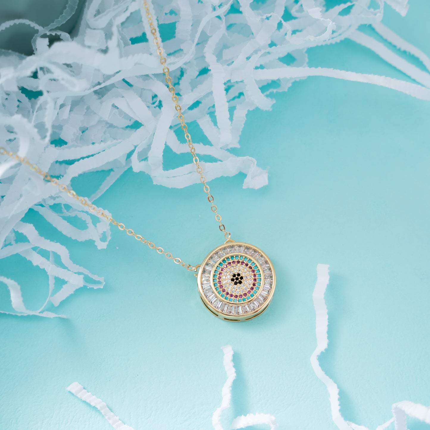 Gold Plated Falcon Women's chain And Pedant