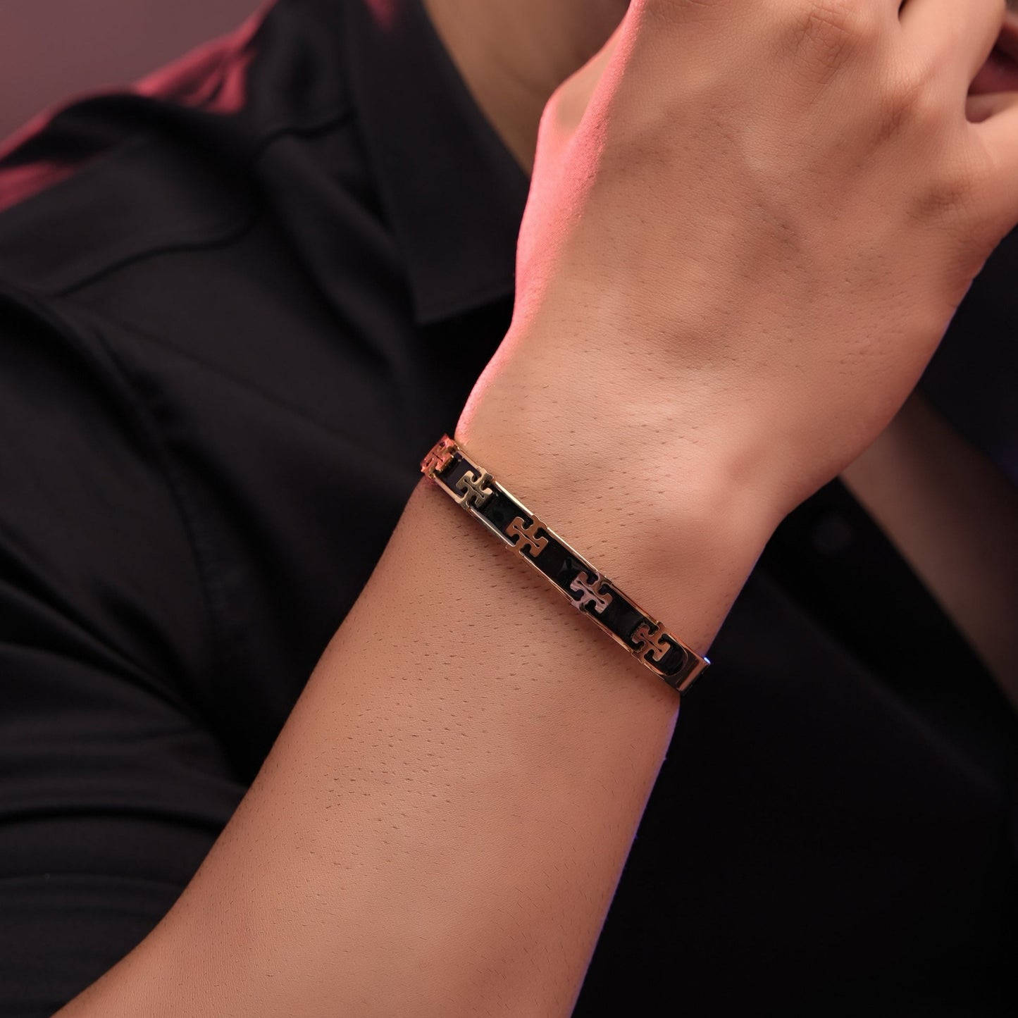 Cotton Golden Black Premium Kada