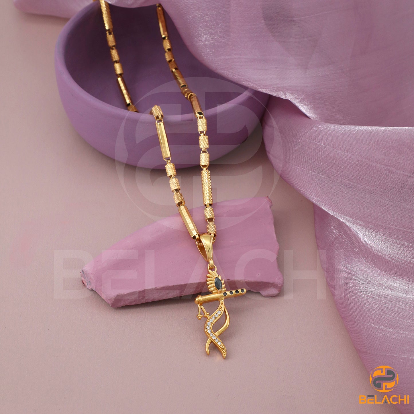 SHYAMA BLACK GOLD DIAMOND NECKLACE