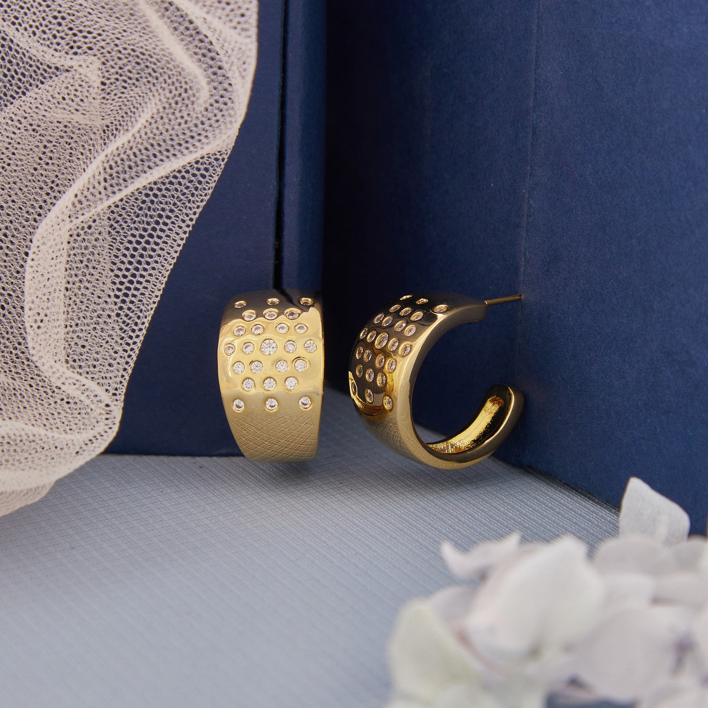 Gold Plated Luxuries Earrings GPER036