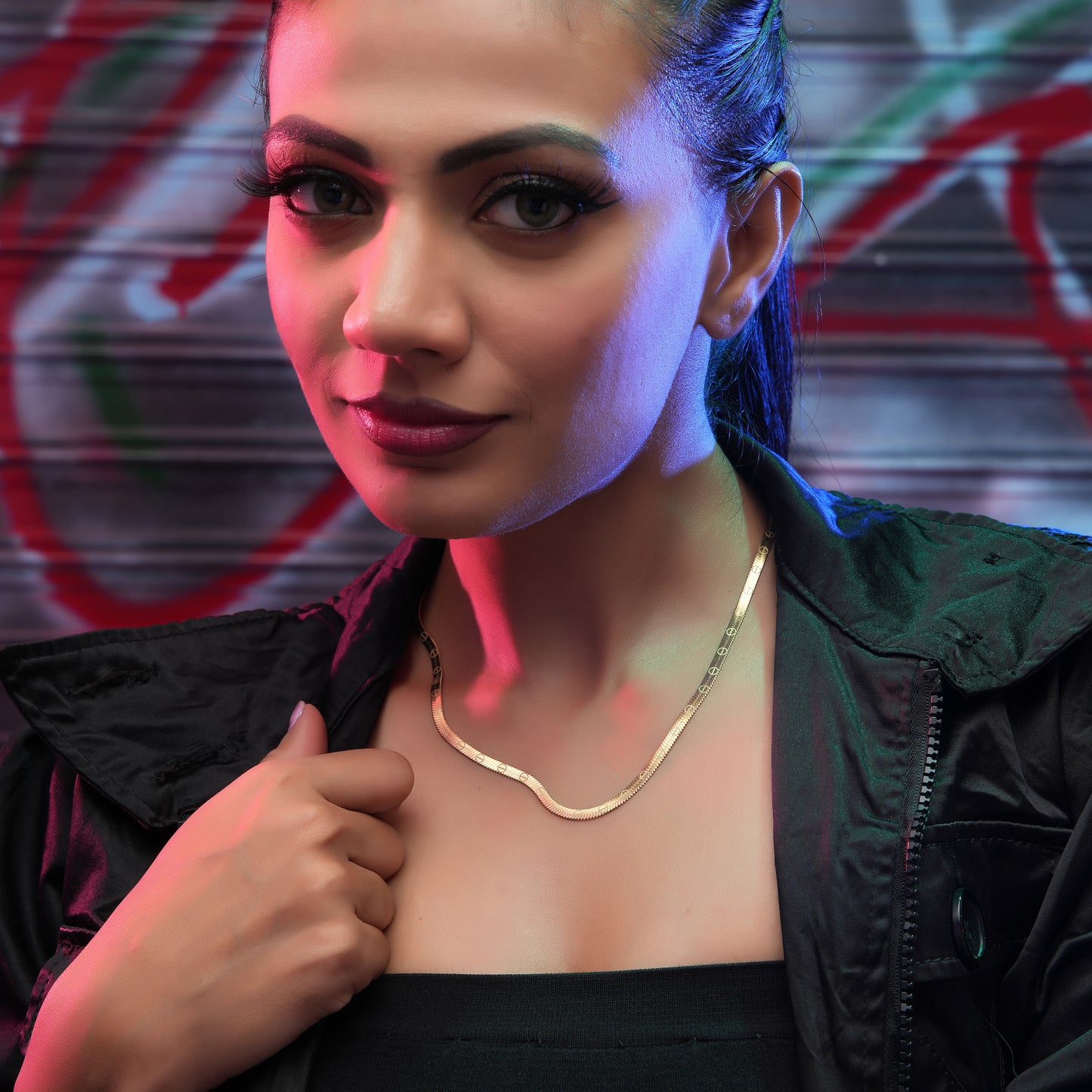 Gold Plated Python Women's chain