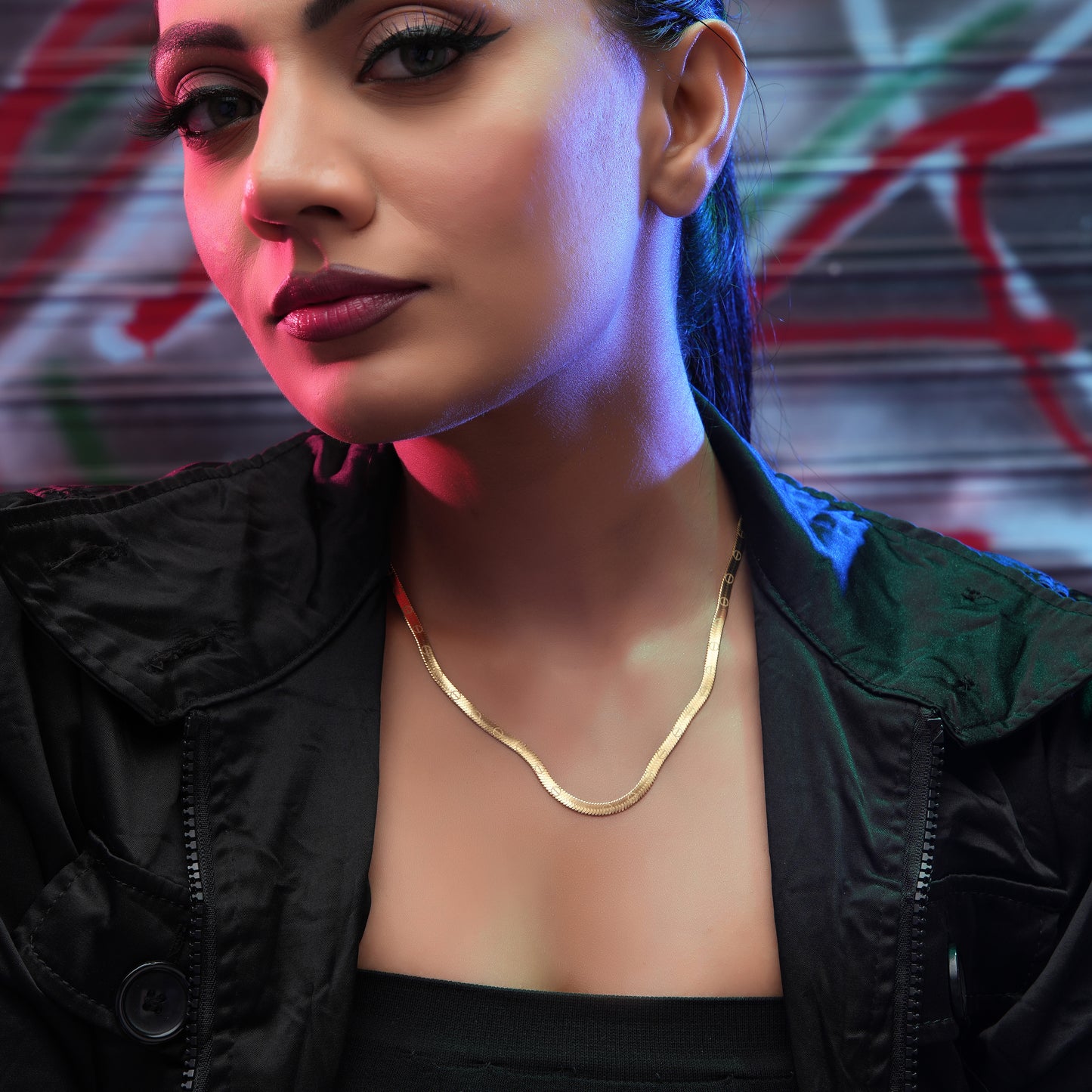 Gold Plated Python Women's chain
