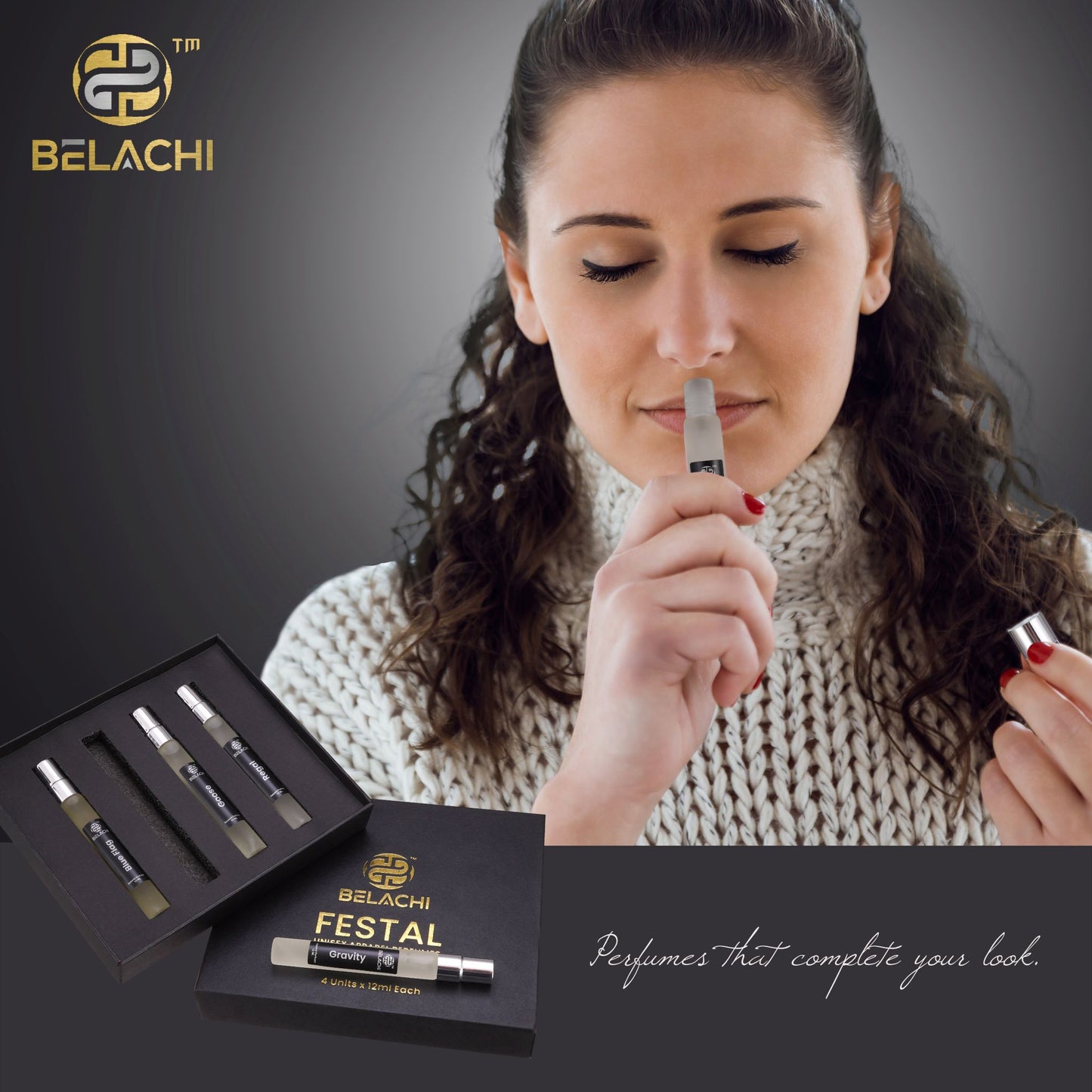 FESTAL UNISEX APPAREL PERFUMES (4X12ml COMBO)