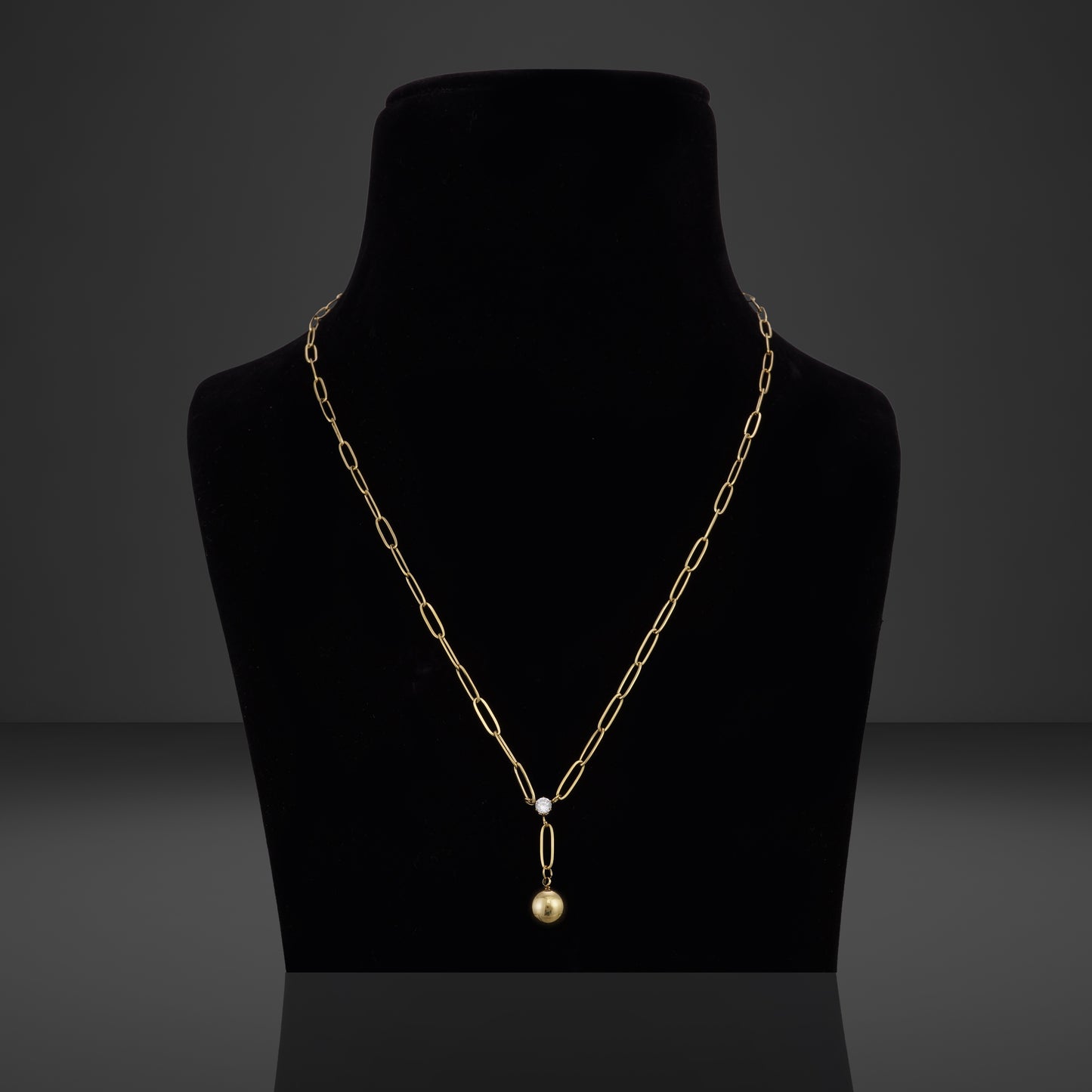 RULER GOLD NECKLACE