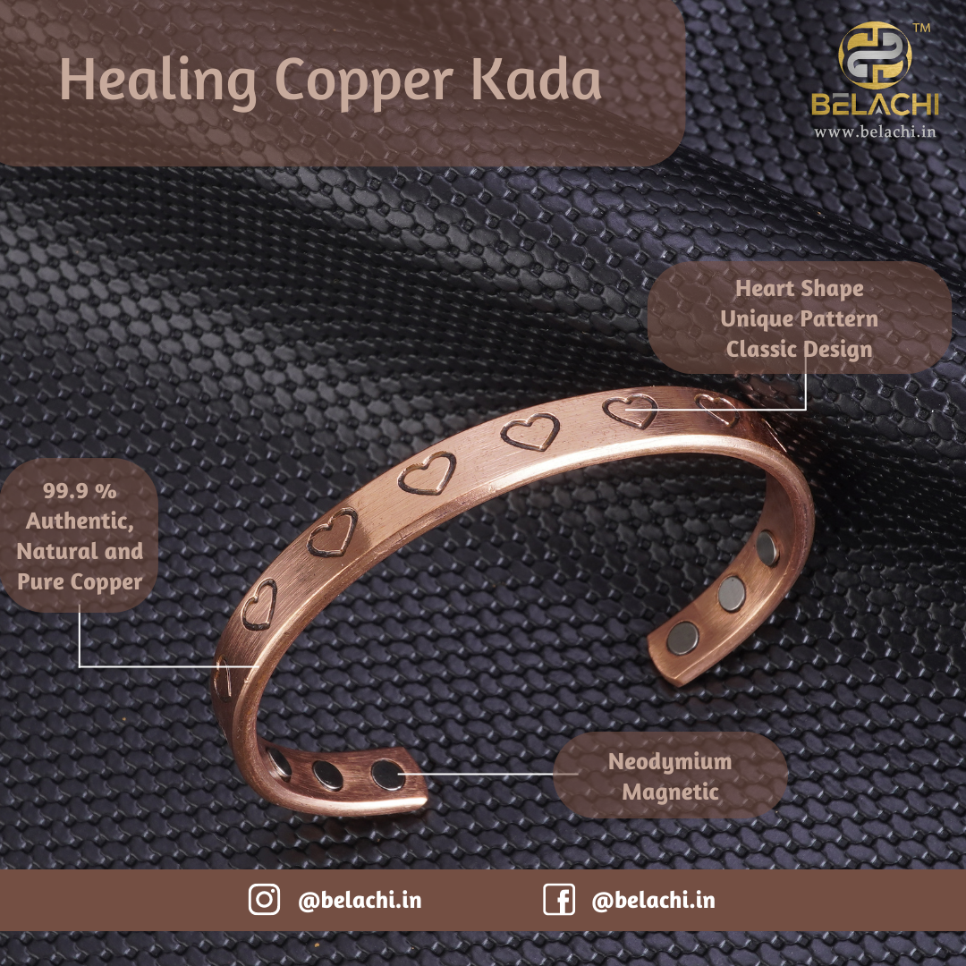 HEART SHAPE HEALING COPPER KADA