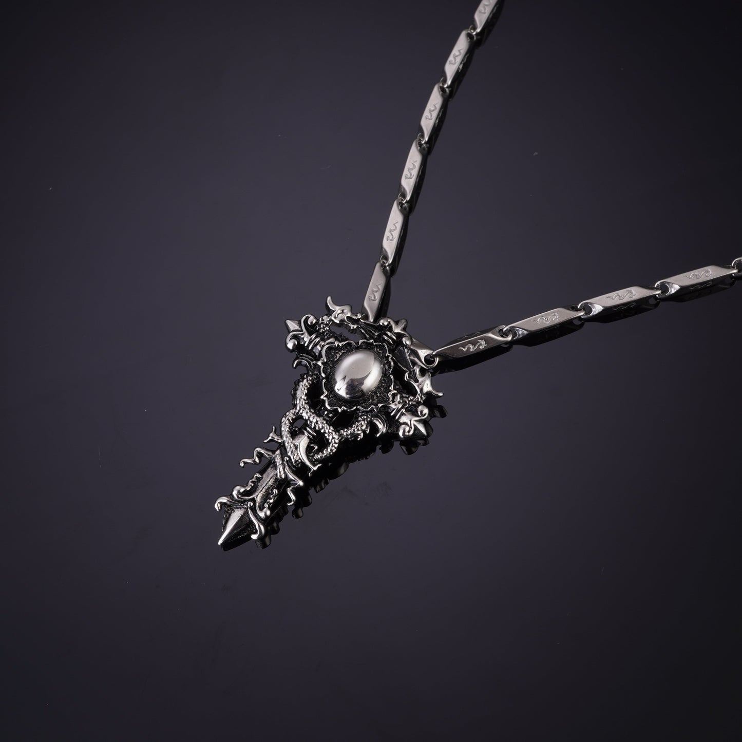 Opal Silver Pedant Nacklace