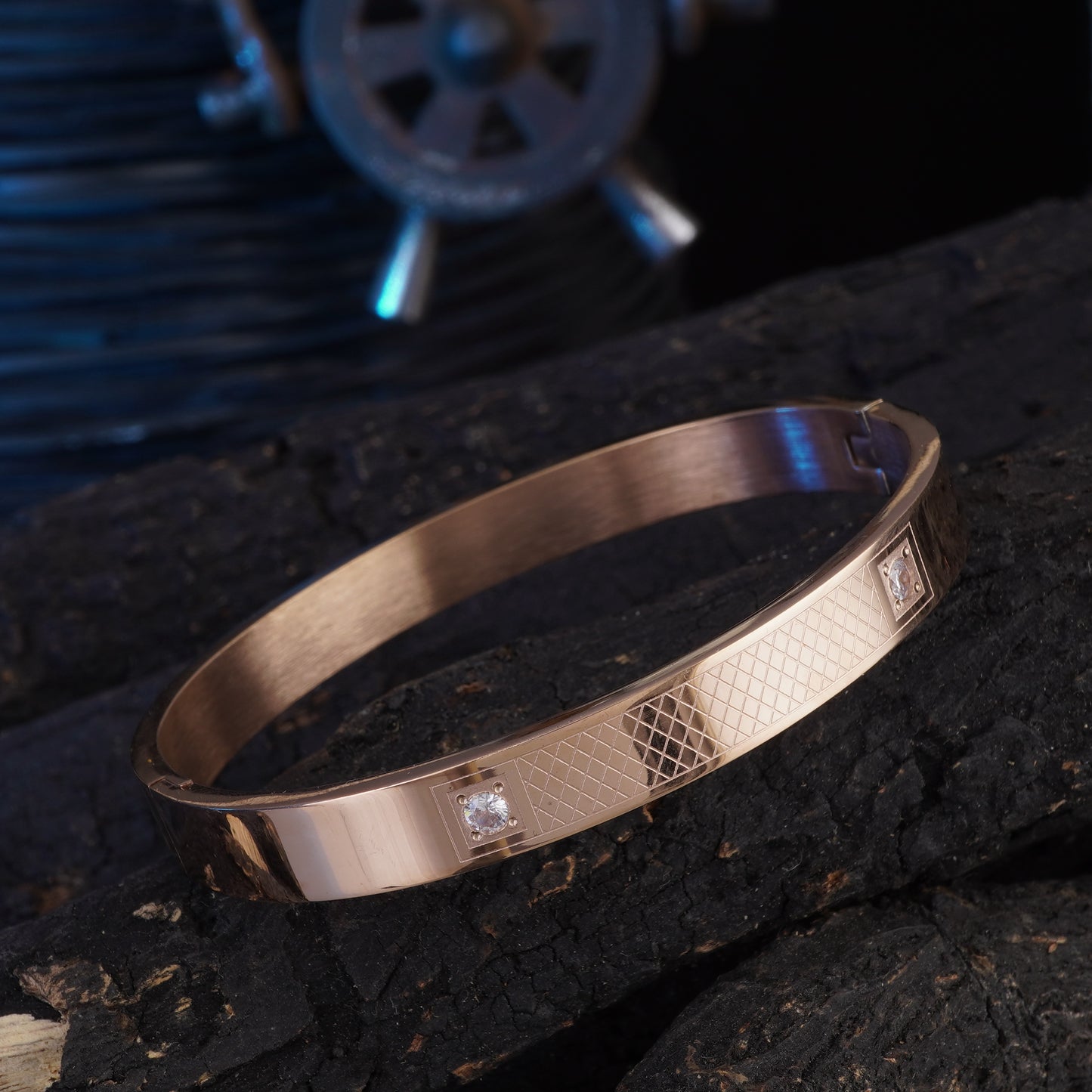 TWO STAR ROSEGOLD WITH DIAMOND KADA