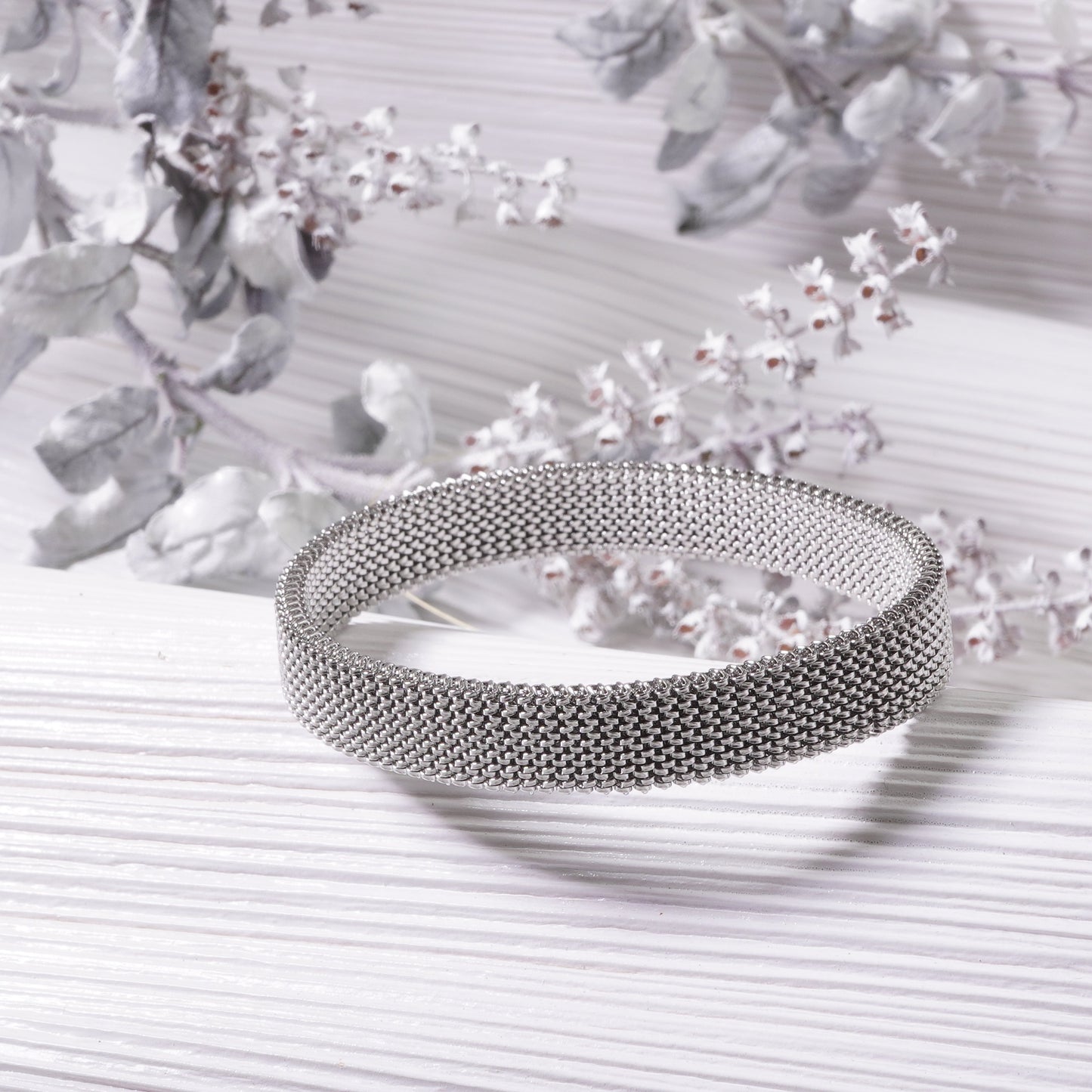 RUBBER GREY BELT BRACELATE