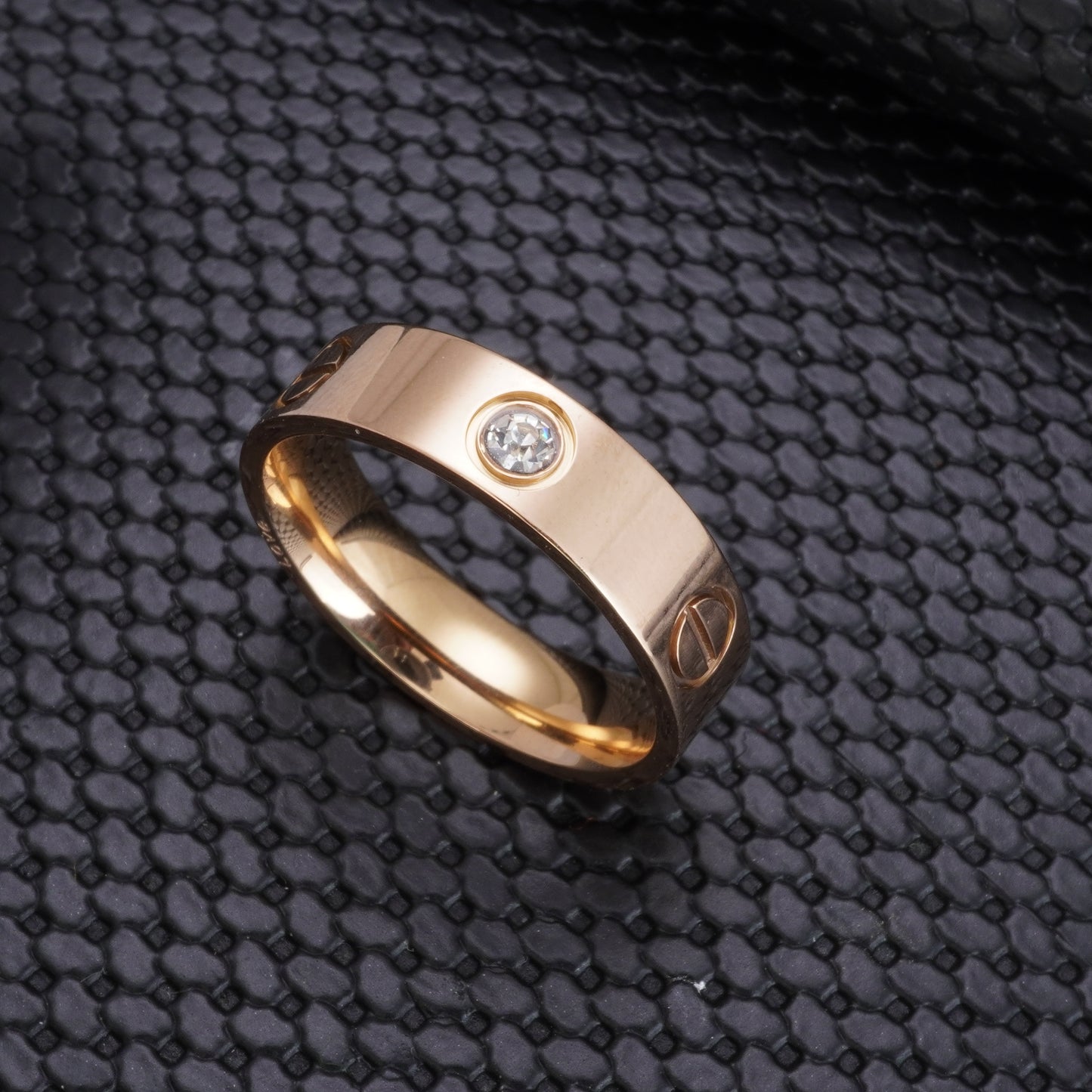 PETER ROSEGOLD DIAMOND RING