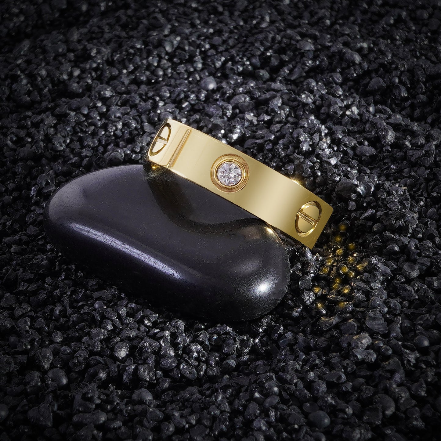 PETER GOLD DIAMOND RING