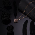 Lovemania Heart Pendant Rosegold Necklace