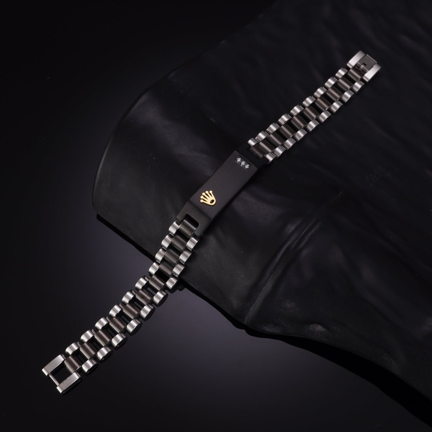 Batman Black Silver Primum Bracelet