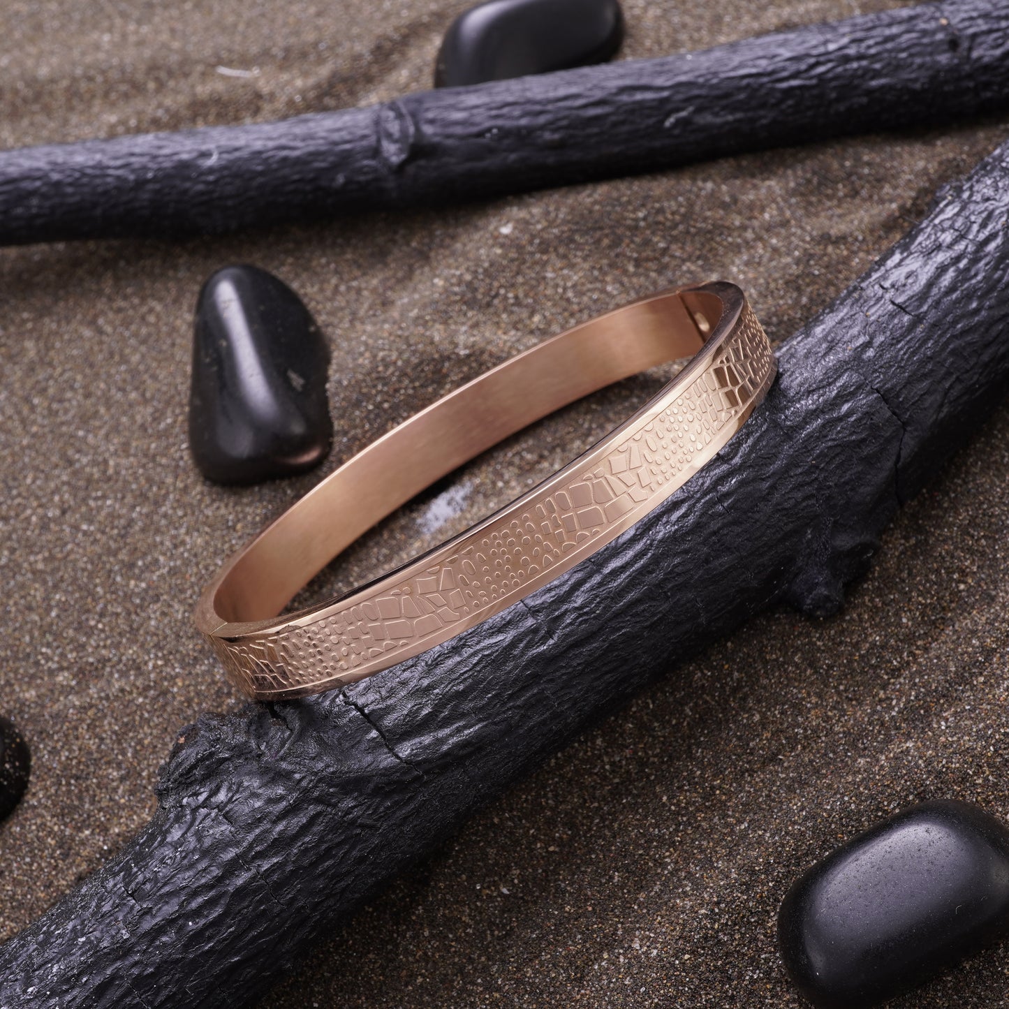 LIZARD DESIGN ROSEGOLD PREMIUM KADA