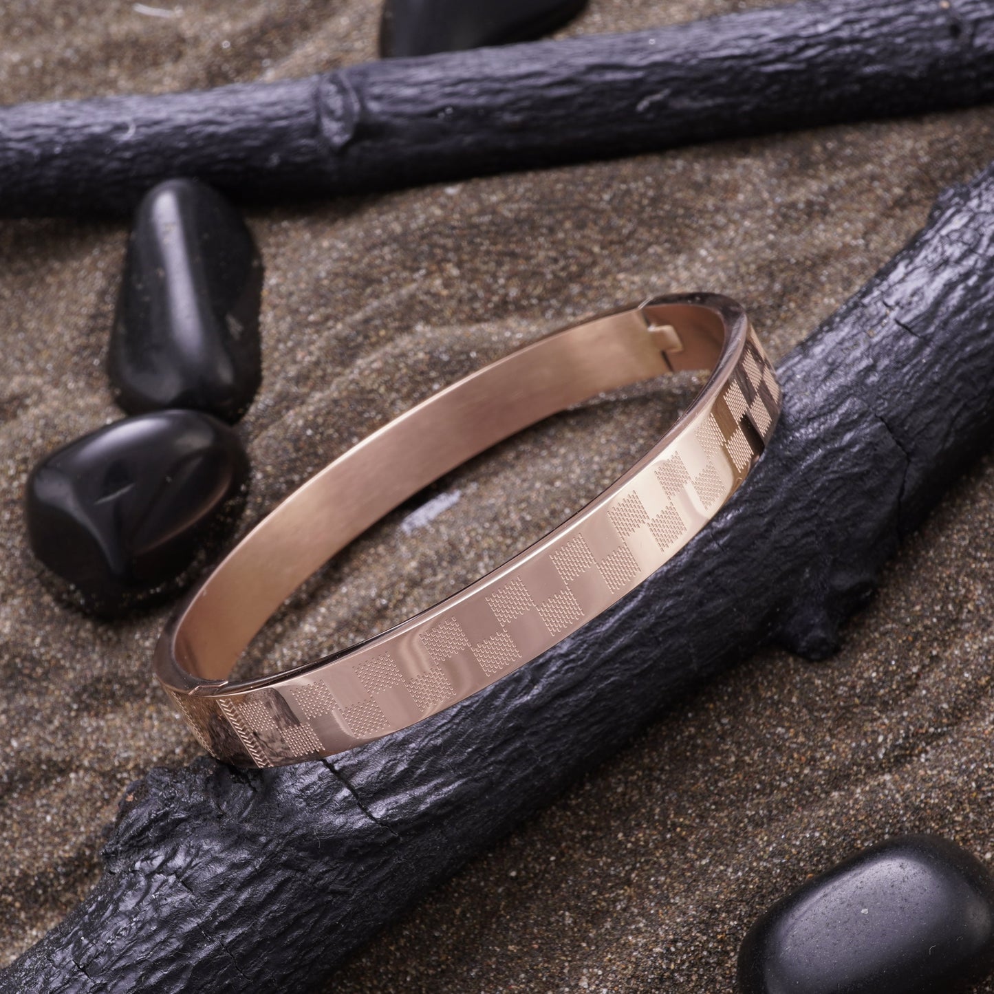 SQUARE DESIGN ROSEGOLD PREMIUM KADA