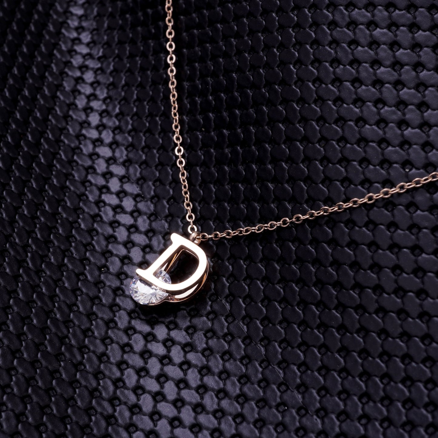 D Day Diamond Rosegold Necklace
