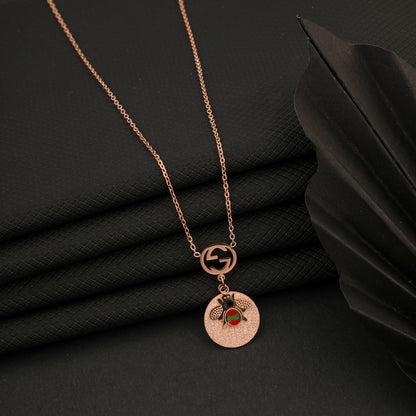 Butterfly Rosegold Necklace