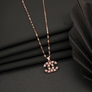 Spider Diamond Rosegold Necklace