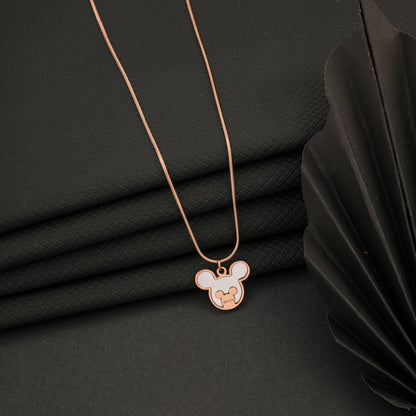 Michel Rosegold Necklace