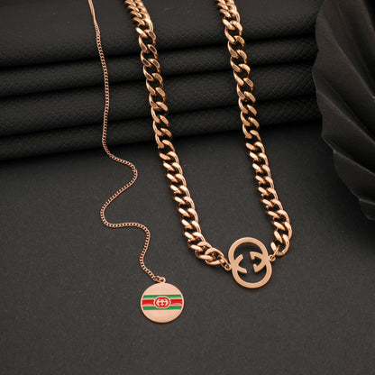 TRADITIONAL ROSEGOLD NECKLACE