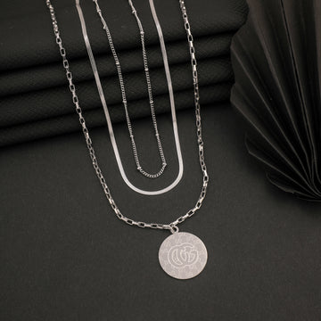 CG Pedant Silver Necklace