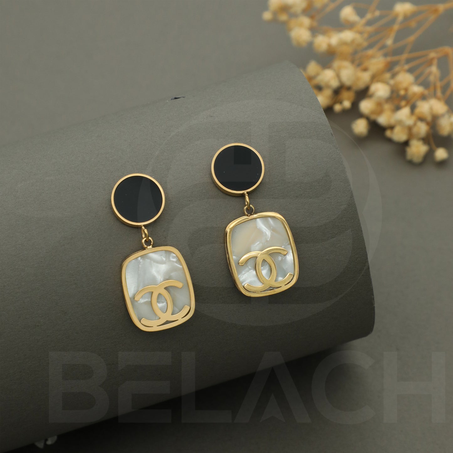 Gold Plated Luxuries Earrings