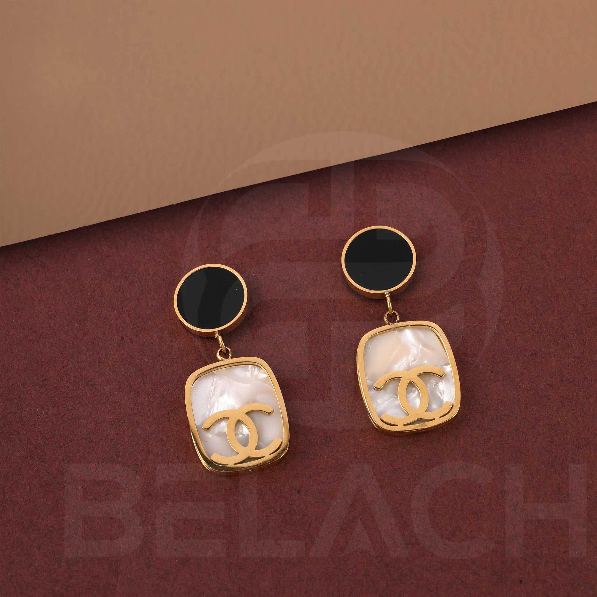 Gold Plated Luxuries Earrings