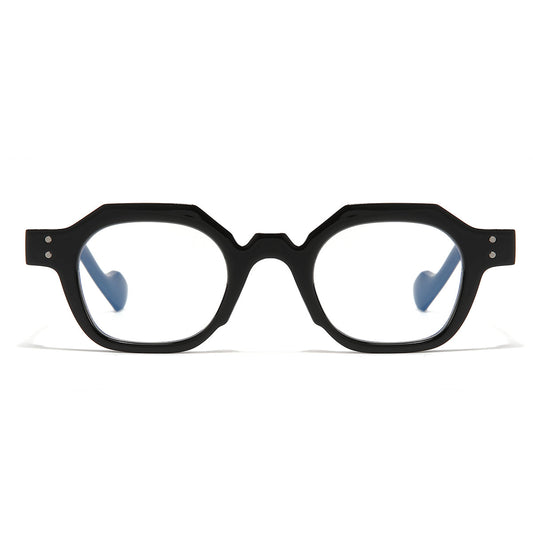 Durban Black Clear Round Sunglasses