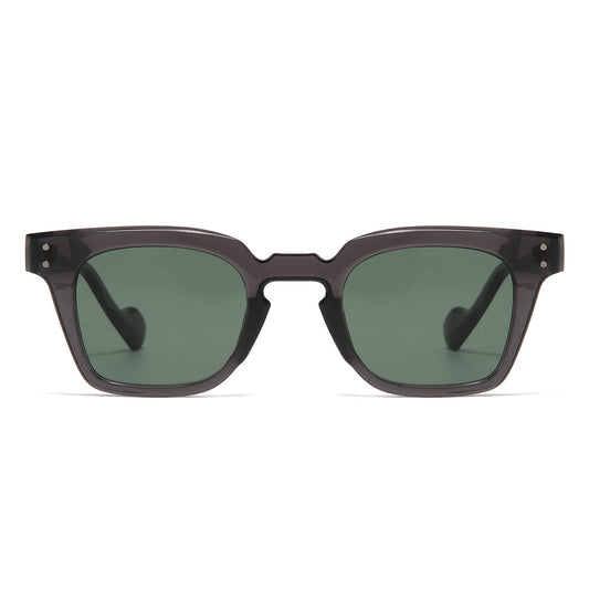 Hamilton Grey Green Square Sunglasses