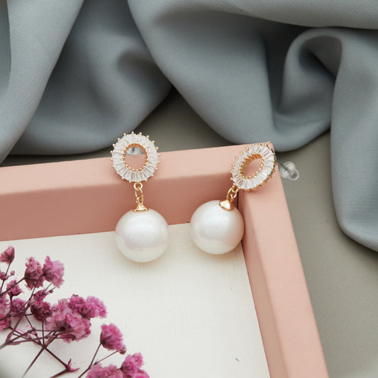 Gold Plated Luxuries Earrings