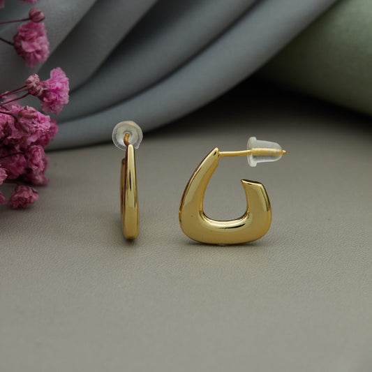 Gold Plated Luxuries Earrings