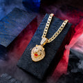 Lion King Gold chain With Diamond Pedant